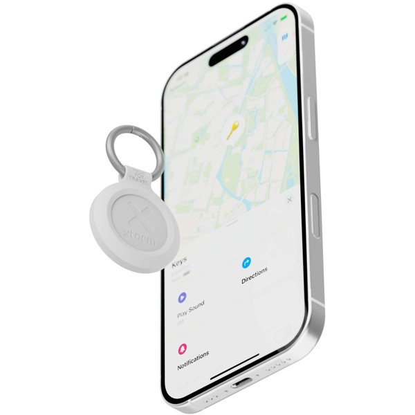 Xtorm XTAG2GA water resistant travel tag - Ash White Melange