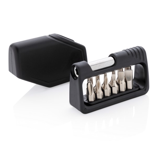 Pocket bit set 13 pcs - Black / Black