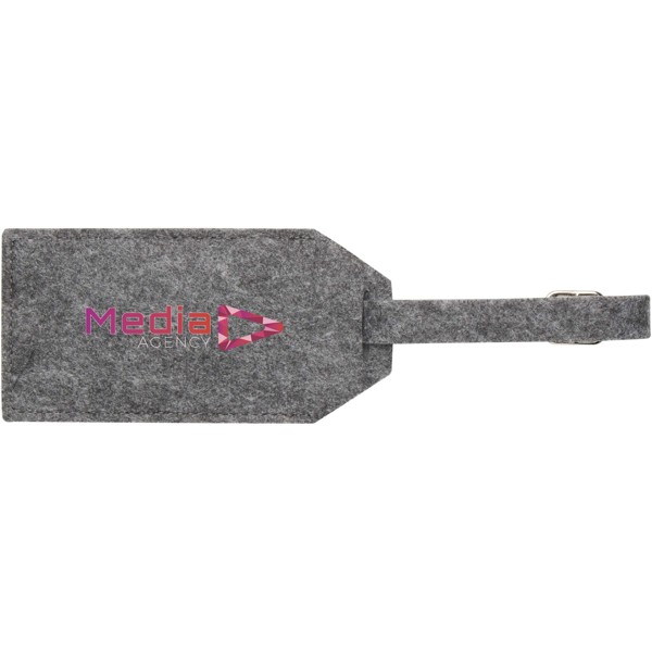 Tie luggage tag
