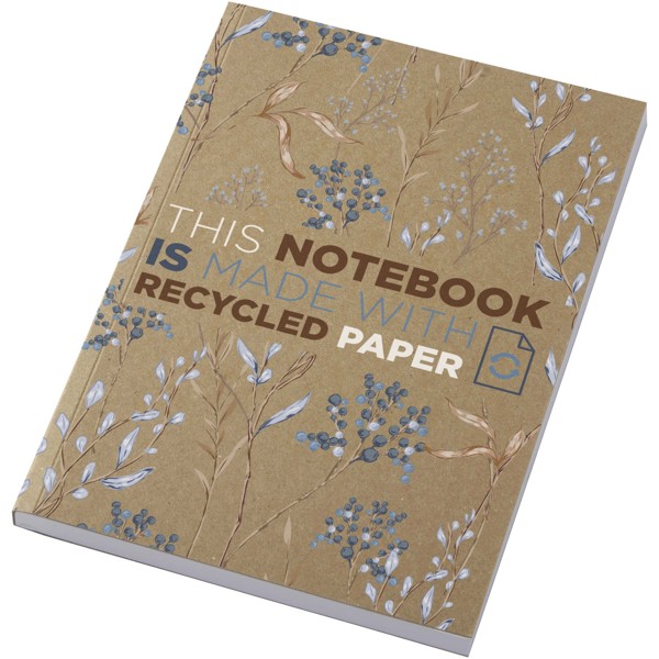Novella Austen A5 recycled soft cover kraft notebook - 100 sheets