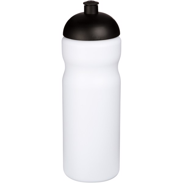 Baseline® Plus Bidón deportivo con tapa Dome de 650 ml - Blanco / Negro intenso