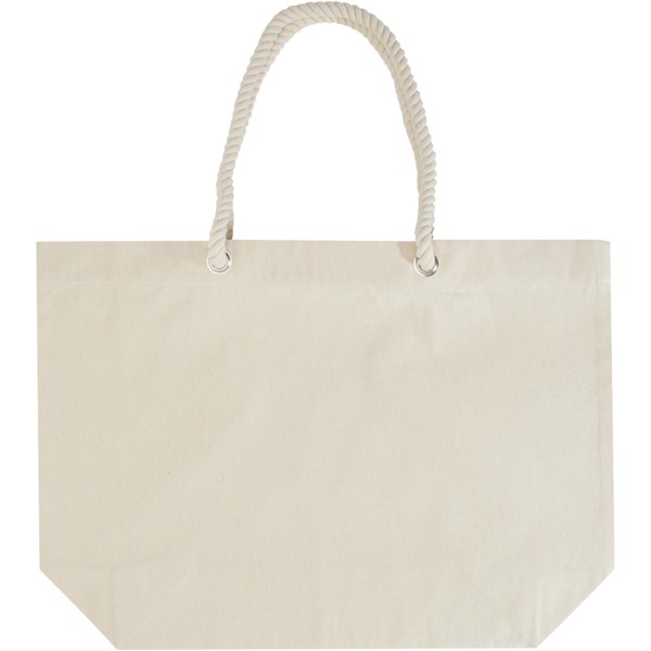 Florida 270 g/m² GRS recycled beach tote bag 18L - Natural / Natural