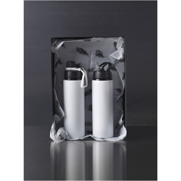 Botella de 800 ml "Kivu" - Blanco