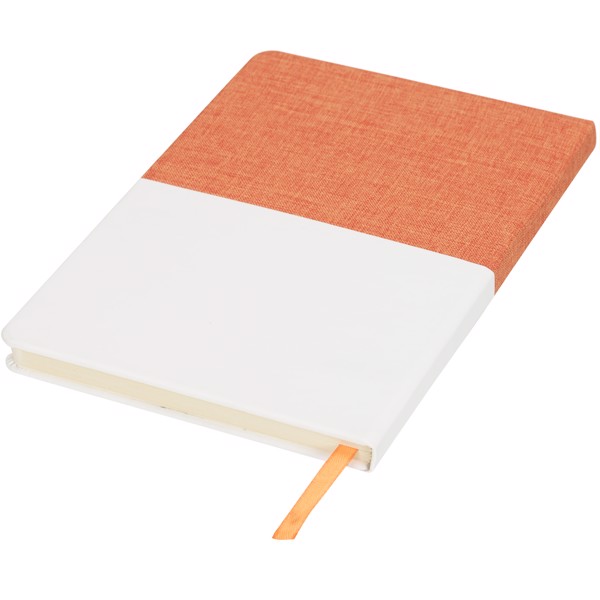 Two-tone A5 Canvas Notizbuch