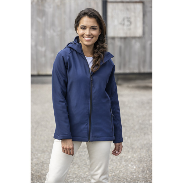 Notus women's padded softshell jacket - Storm Grey / XS