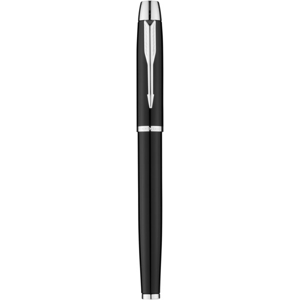 IM rollerball pen - Solid black / Silver