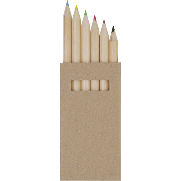 Artemaa 6-piece pencil colouring set