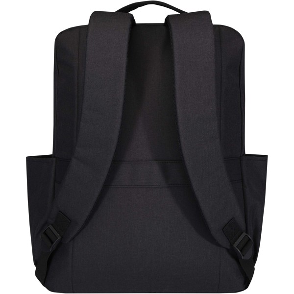 Libra 15” GRS recycled laptop backpack 15L - Heather Charcoal