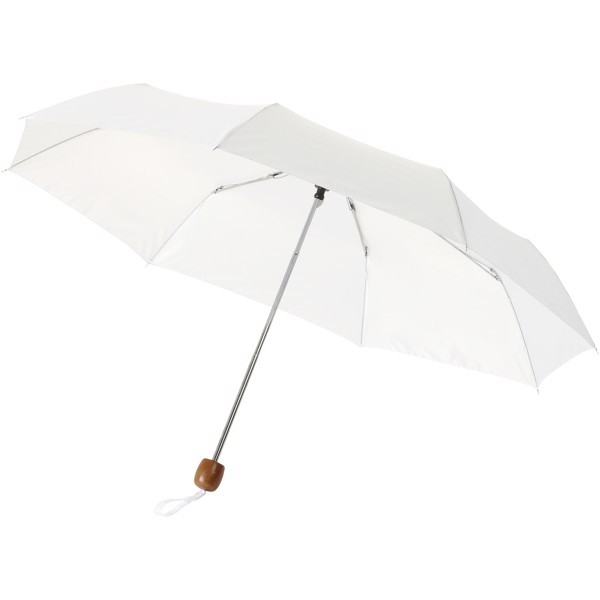 Lino 21.5" foldable umbrella - White