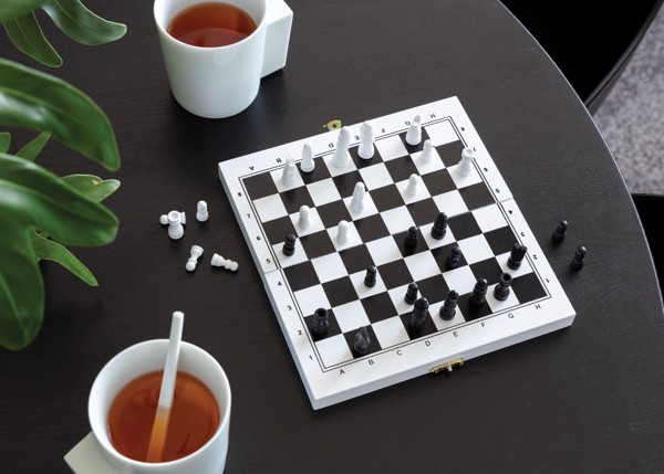 Deluxe 3-in-1 board game in wooden box