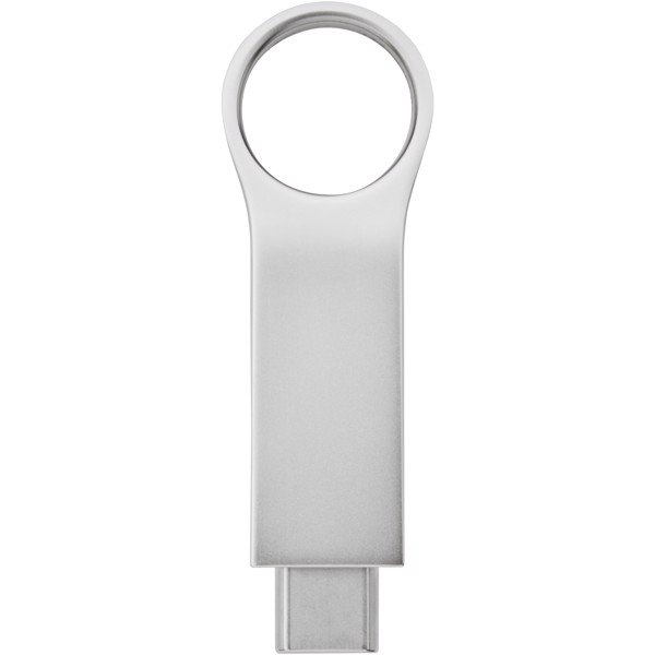 Type C USB 3.0 round large - Silver / 32GB
