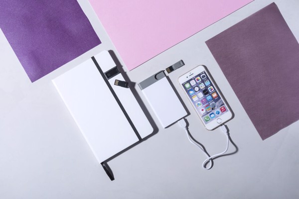 USB Notepad Boltuk - White