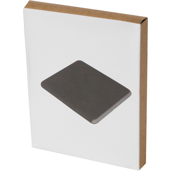 Base de carga inalámbrica de plástico reciclado de 10 W "Loop"