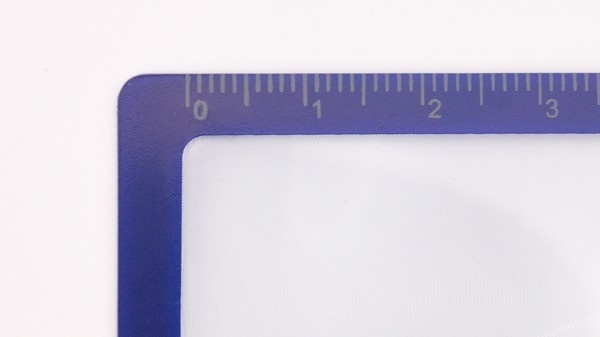Ruler Magnifier Bookmark Okam - White