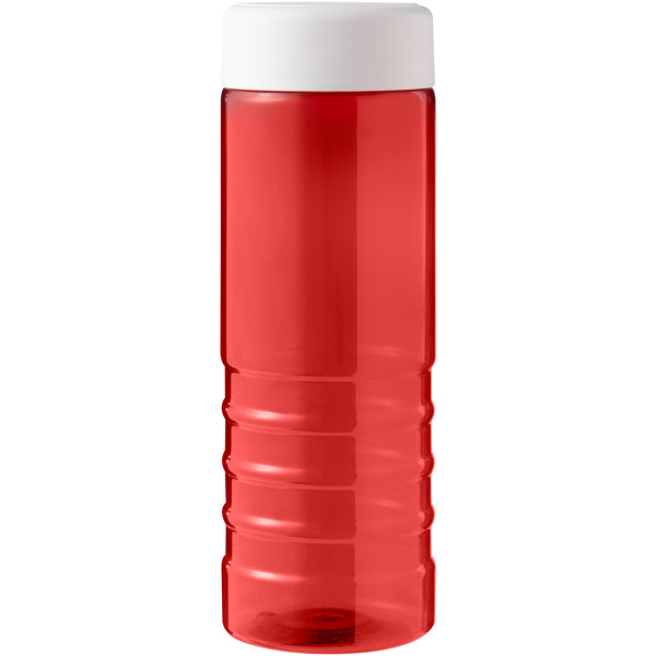 H2O Active® Eco Treble 750 ml screw cap water bottle - Red / White