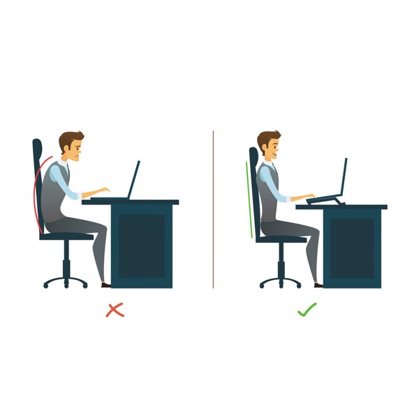 Foldable laptop stand