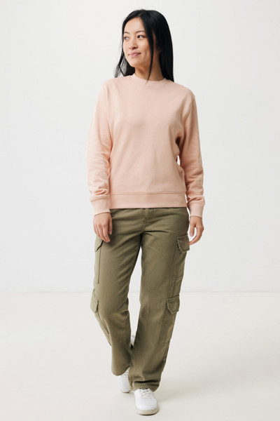 IQONIQ Etosha lightweight recycled cotton crew neck - Peach Nectar / XXL