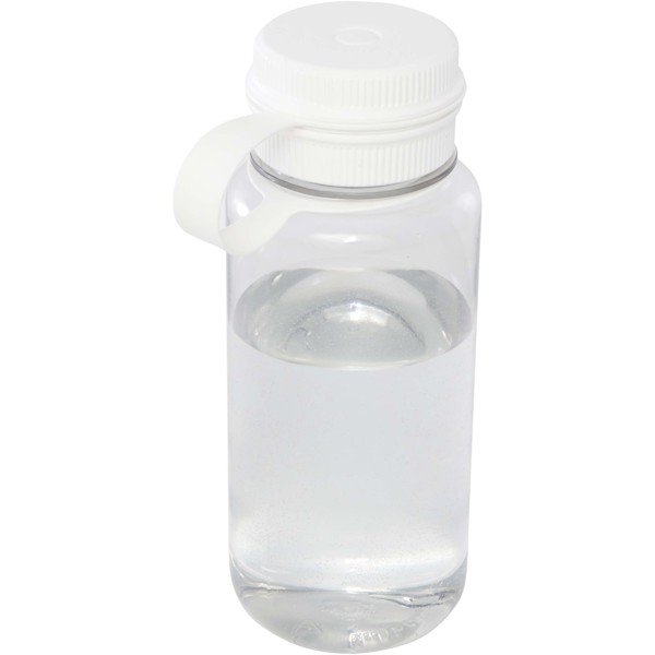 Ryder 900 ml RCS certified RPET sport bottle with multi-function lid - White