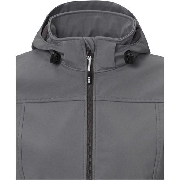 Langley men's softshell jacket - Steel Grey / S