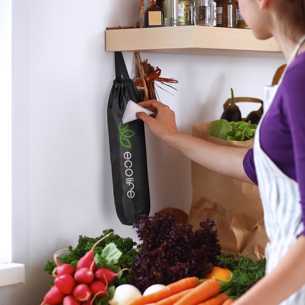 Plastic Bag Holder Doxen - Black