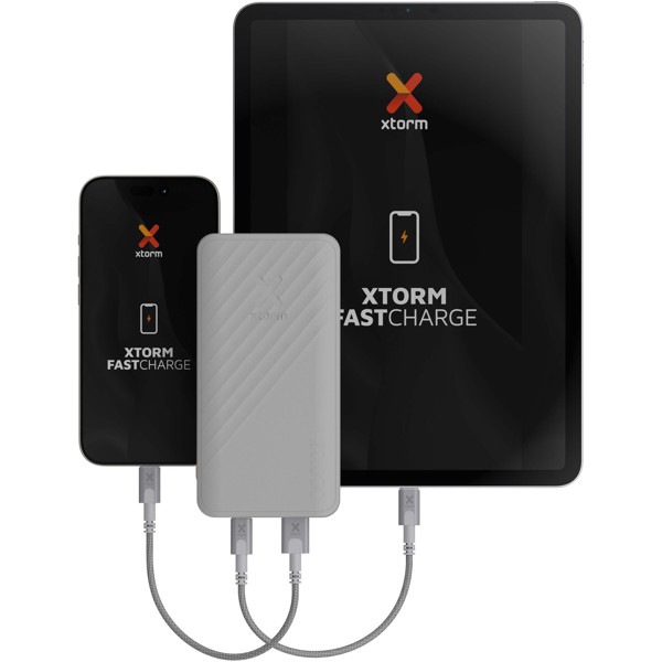 Xtorm XG220 Go2 15W 20.000 mAh fast charge power bank - White