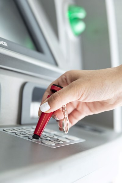 Stylus Touch Pen Mobile Holder Rontil - White