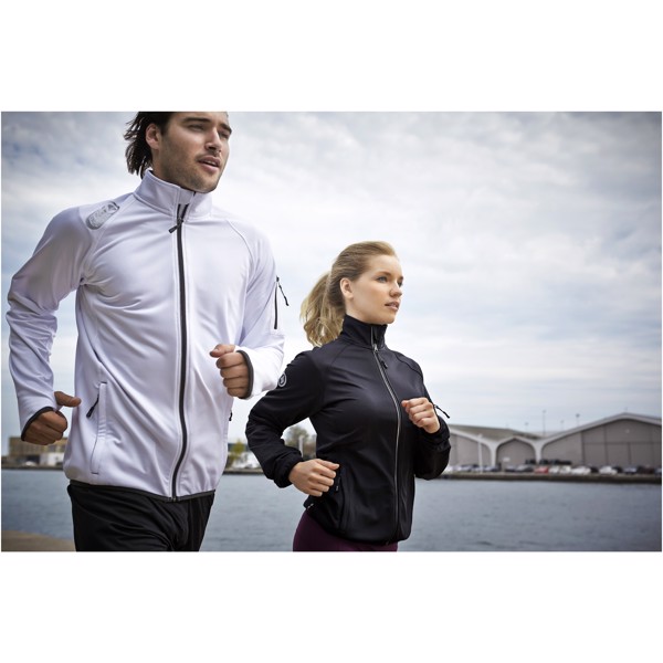 Mani Powerfleecejacke für Herren - weiss / XL