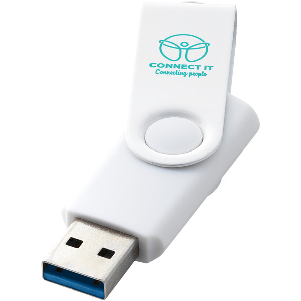 Rotate metallic USB 3.0 - White / 16GB