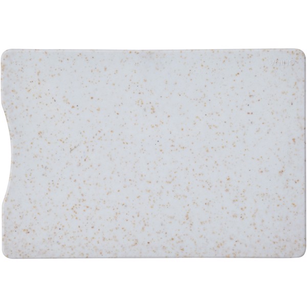 Straw RFID card holder - Grey