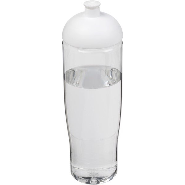 H2O Active® Tempo Bidón deportivo con Tapa Dome de 700 ml - Transparente / Blanco