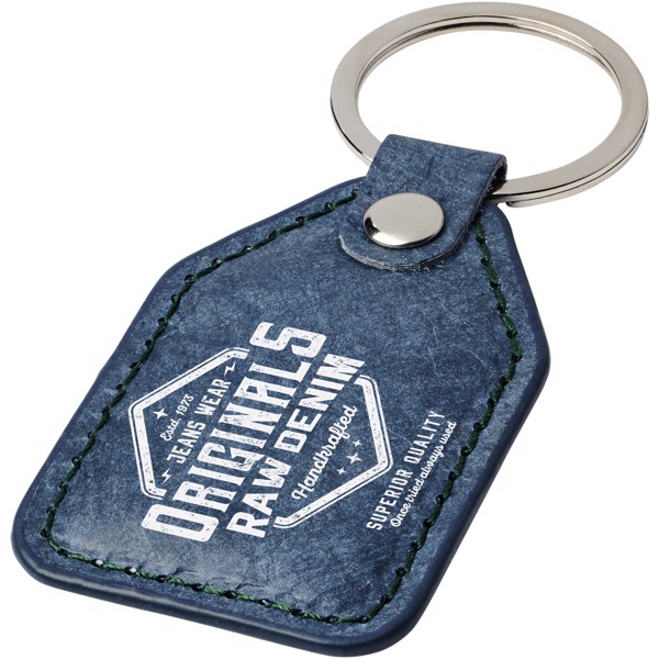 Pepier Schlüsselanhänger - dunkelgrau / hellgrau