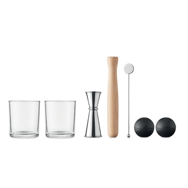 Set of 7 pieces cocktail set Night