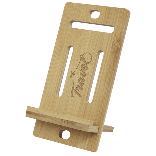 Dipu bamboo mobile phone holder