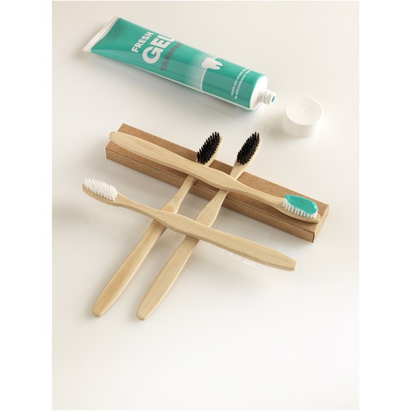 Celuk bamboo toothbrush - White