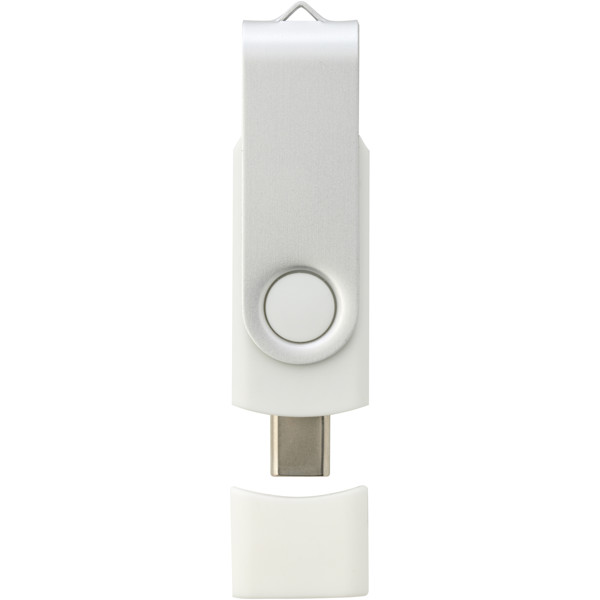 OTG rotate USB Type-C - White / 1GB