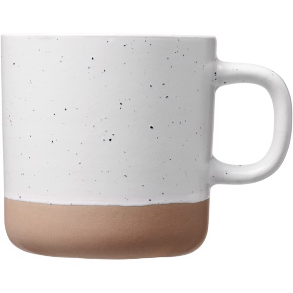 Pascal 360 ml ceramic mug - White