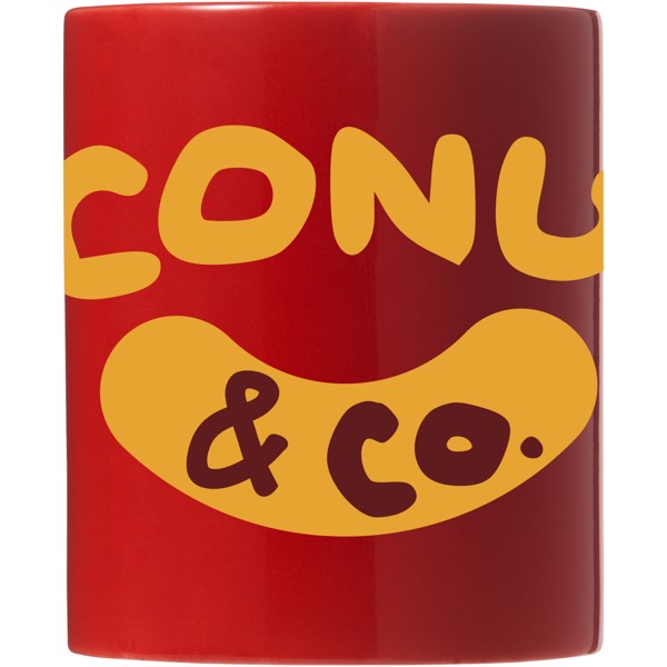 Santos 330 ml ceramic mug - Red