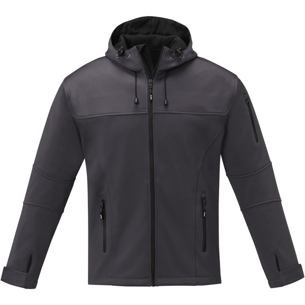 Match men's softshell jacket - Storm Grey / XS