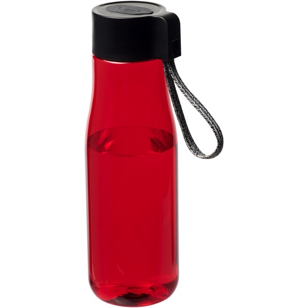 Botella de 640 ml de Tritan™ y con cable de carga "Ara" - Rojo
