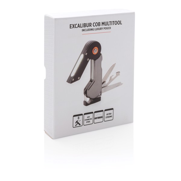 Multifunkční nůž Excalibur s COB světlem