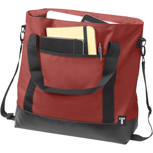 Brašna Weekender na notebook 15" - Červená s efektem námrazy