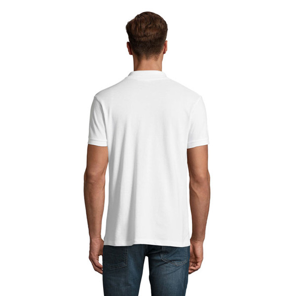 PERFECT MEN POLO 180g - White / L