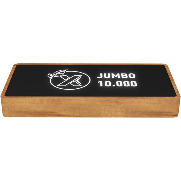 SCX.design P46 10.000 mAh wooden wireless charging power bank