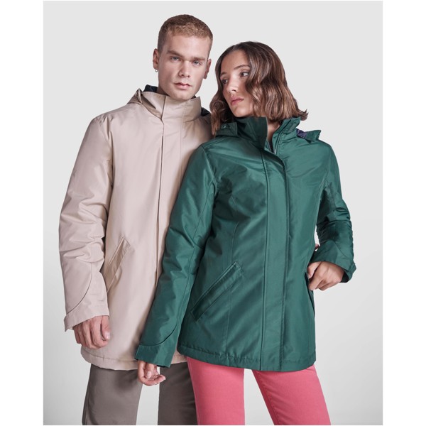 America women's padded parka jacket - Red / roly-M
