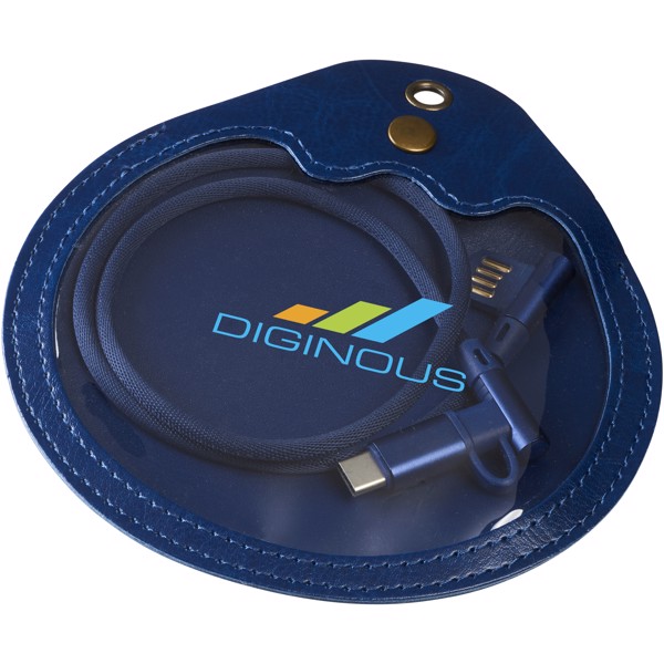 Ecliptic 3-in-1 charging cable - Navy