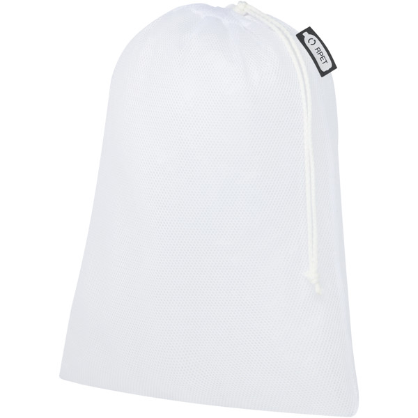 Recycled polyester grocery bag 25x32 cm