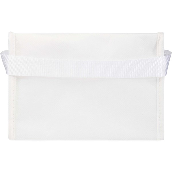 Spectrum 6-can recycled non-woven cooler bag 4L - White