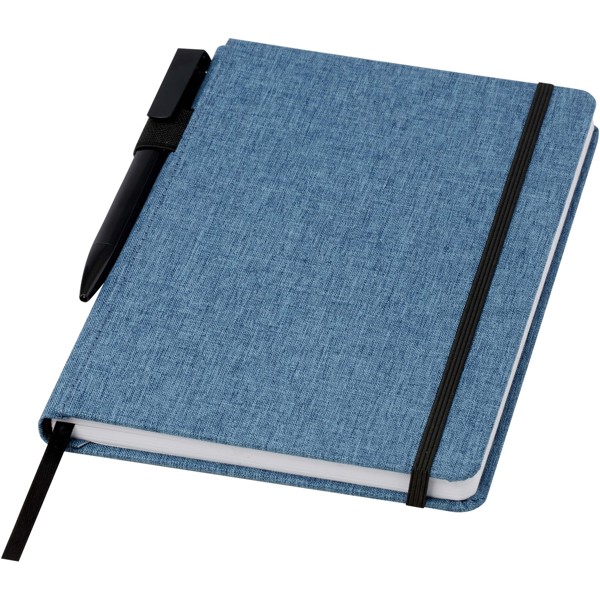 Orin A5 RPET notebook - Hale Blue