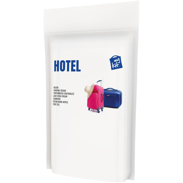 MyKit Hotel Kit with paper pouch - White