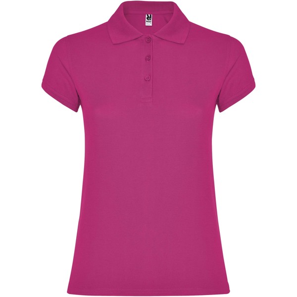 Star short sleeve women's polo - Rossette / 2XL